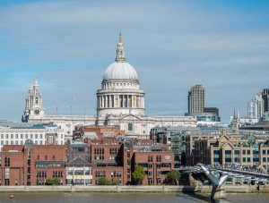 Saint Paul's Cathedral, London, England, United Kingdom: Exteriör | Exterior from Tate Modern [2016]Lat: 51.513825N, Long: 0.098319W Copyright © All rights reserved. Kristian Adolfsson / www.adolfsson.photo