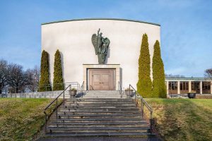 Norrköpings krematorium | Crematorium, Norrköping, Sweden; arkitekt | architect Kurt von Schmalensee [2020]Lat: 58.589337N, Long: 16.161049E Copyright © All rights reserved. Kristian Adolfsson / www.adolfsson.photo