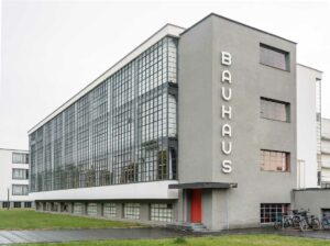 Bauhaus, Dessau-Roßlau, Sachsen-Anhalt | Saxony-Anhalt, Germany | Deutschland: Exterior | Aussenansicht, Architect Walter Gropius; UNESCO World Heritage [2018] www.architecturephotography.nuLat: 51.839493N, Long: 12.227241E Copyright © Kristian Adolfsson: www.adolfsson.photo