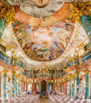 Kloster Wiblingen | Abbey, Ulm, Baden-Württemberg, Germany | Deutschland: Library | Bibliothek | Bibliotek [2018] www.architecturephotography.nuLat: 48.361200N, Long: 9.991711E Copyright © Kristian Adolfsson: www.adolfsson.photo