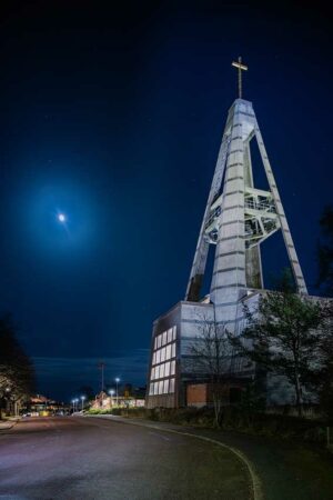 St Botvids kyrka | Church, Oxelösund, Sweden; arkitekt | architect Rolf Bergh, Brutalism [2020] www.architecturephotography.nuLat: 58.671964N, Long: 17.102460E Copyright © Kristian Adolfsson: www.adolfsson.photo