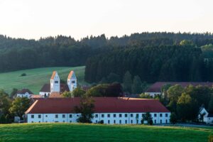 Steingaden Abbey (Kloster Steingaden), Steingaden, Bayern | Bavaria, Germany | Deutschland | Tyskland: Exterior | Aussenansicht [2018] www.architecturephotography.nuLat: 47.701436N, Long: 10.862697E Copyright © Kristian Adolfsson: www.adolfsson.photo